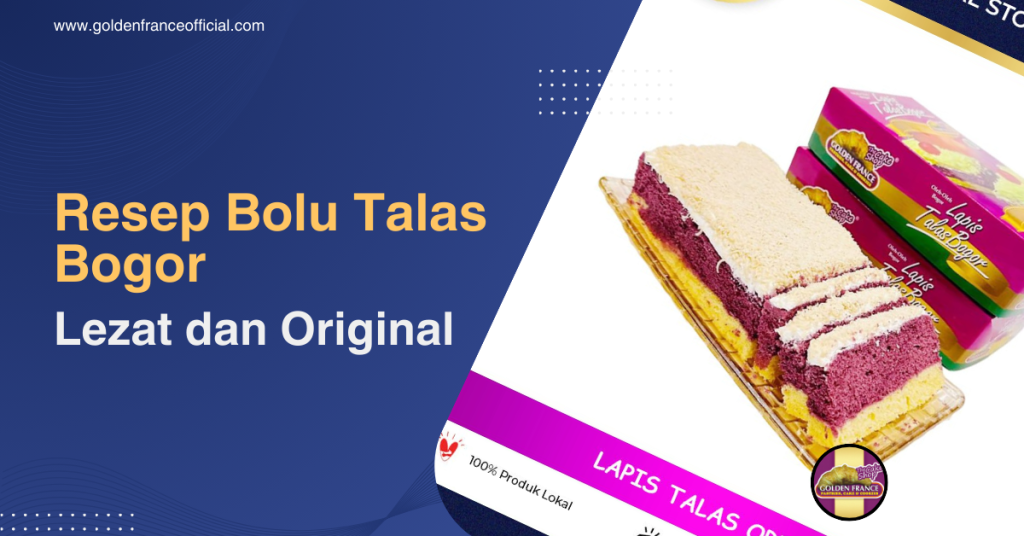 Resep Bolu Talas Bogor Lezat dan Original