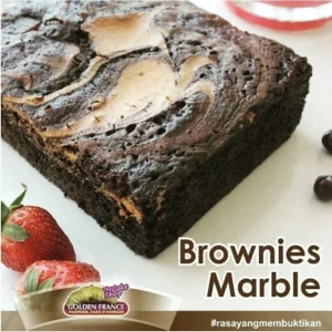 Brownies Kukus Cheese Marble Golden France