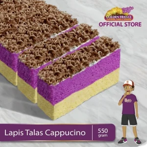 Lapis Talas Bogor Cappucino, Oleh-Oleh Bogor, Golden France